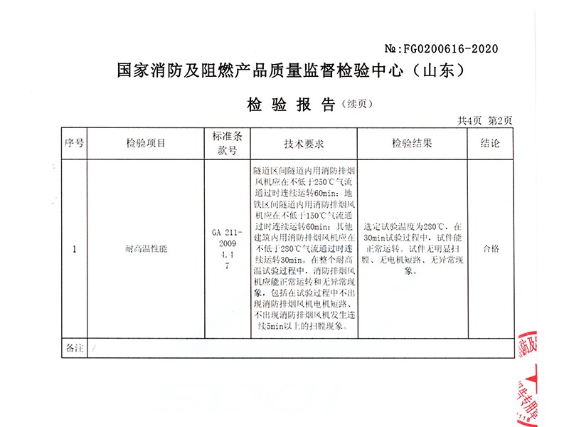 双速轴流排烟风机10#